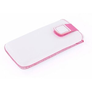 Mobiparts Intense Pouch Maat M Wit/Roze