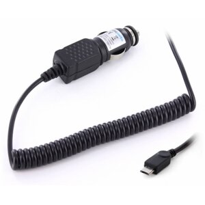Mobiparts Autolader micro USB Zwart