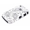 Mobiparts Cover Curve 8520 Deco Wit/Zwart