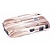 Mobiparts Cover Curve 8520/9300 Patroon Bruin