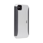 Case-Mate Pop iPhone 4/4S Wit/Grijs