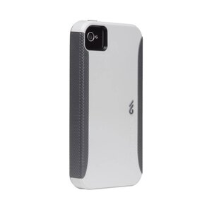 Case-Mate Pop iPhone 4/4S Wit/Grijs