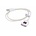 Mobiparts USB Kabel Apple Wit