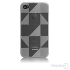 Case-Mate Gelli iPhone 4/4S Checkmate Transparant