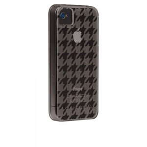 Case-Mate Gelli iPhone 4/4S Houndstooth Grijs