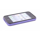 Mobiparts Bumper iPhone 4/4S Zwart/Roze