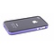 Mobiparts Bumper iPhone 4/4S Zwart/Roze