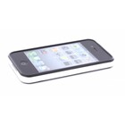 Mobiparts Bumper iPhone 4/4S Wit/Zwart