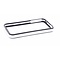 Mobiparts Bumper iPhone 4/4S Wit/Zwart