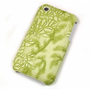 Mobiparts Backcover iPhone 3GS Bloem Groen