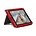 Gecko Folio Case Deluxe iPad 2/New 3 Red