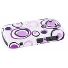 Mobiparts Backcover Bold 9700/9780 Cirkels Paars