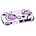 Mobiparts Backcover Bold 9700/9780 Cirkels Paars
