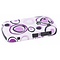 Mobiparts Backcover Bold 9700/9780 Cirkels Paars