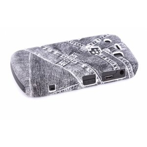 Mobiparts Backcover Bold 9700/9780 Jeans Zwart