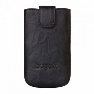 Bugatti SlimCase Unique Leder Maat SL Zwart
