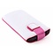 Mobiparts Intense Pouch Maat XL Wit/Roze