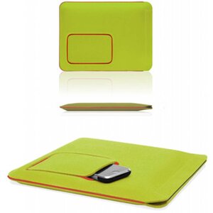 redmaloo Felt Sleeve iPad 1/2 Lime