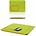 redmaloo Felt Sleeve iPad 1/2 Lime