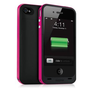 Mophie Juice Pack Plus iPhone 4/4S Magenta
