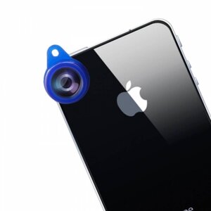Mujjo Fisheye Lens Blauw