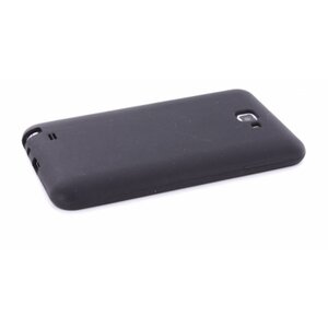 Mobiparts Siliconen Case Galaxy Note Zwart