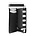 Sena Hampton Wallet iPhone 4/4S Streep Wit/Zwart