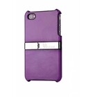 Uunique Hardshell iPhone 4/4S Purple Leather