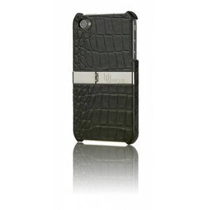 Uunique Hardshell iPhone 4/4S Croco Black