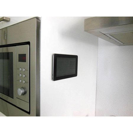 DynaLok Klittenband zelfklevend (haak- & lusband), 20 mm., wit, binnengebruik