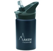 Laken Laken RVS drinkfles Zwart [350ml]