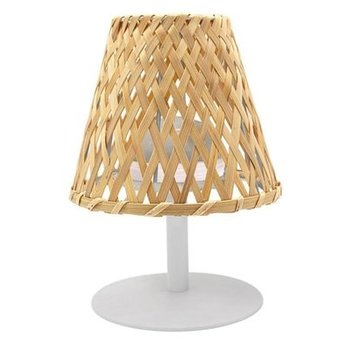 lumisky Lumisky Ibiza  LED tafellamp bamboekap
