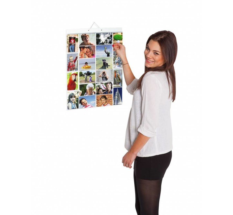 schild graven stroom Foto-insteek Hoes Poster 40 foto's van 10 x15 in 20 insteekvakken - Top  Leisure Products