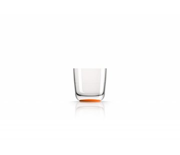Marc newson Marc Newson laag  (wijn) glas ( tritan ) Oranje [20cl] onbreekbaar