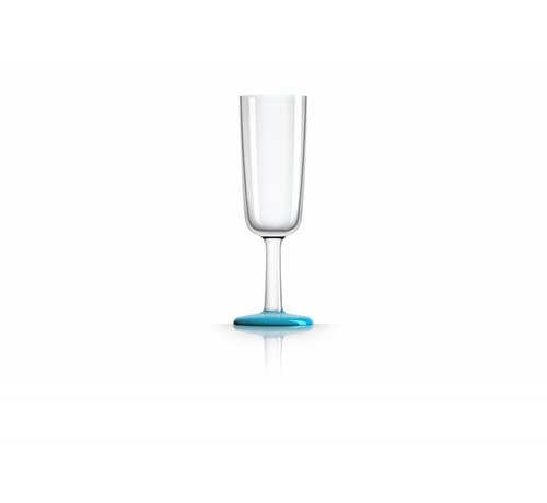 Marc newson Marc Newson Champagneglas Flute  Lichtblauw [16cl]