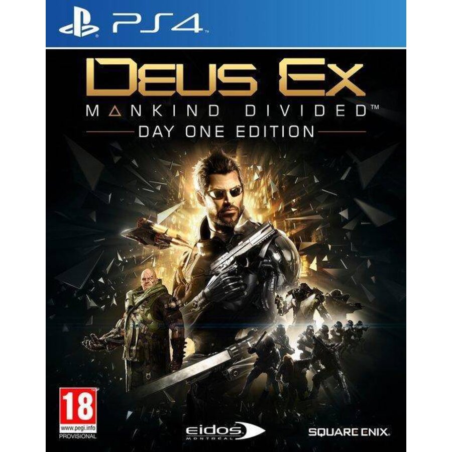 Deus Ex: Mankind Divided Day One Edition - Playstation 4
