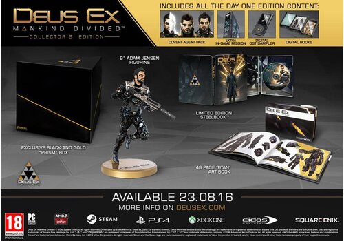 Deus Ex: Mankind Divided Collectors Edition - Xbox One