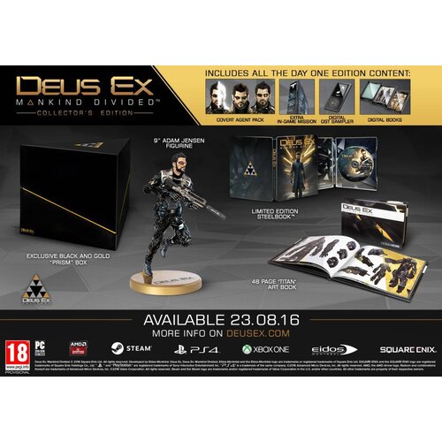 Deus Ex: Mankind Divided Collectors Edition - Xbox One
