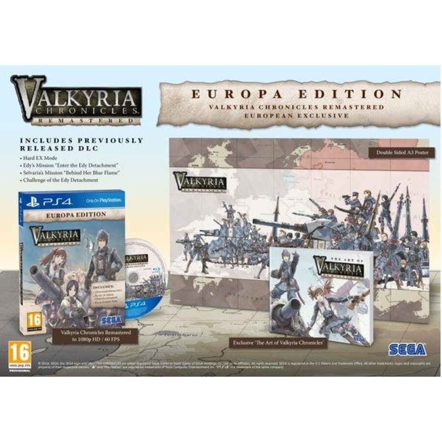 Valkyria Chronicles Europe Edition - Playstation 4