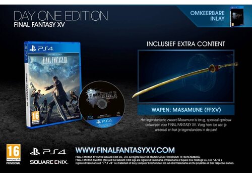 Final Fantasy XV - Day One Edition - Playstation 4