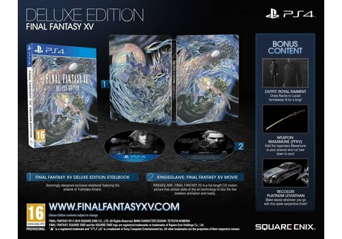 Final Fantasy XV - Deluxe Edition - Playstation 4