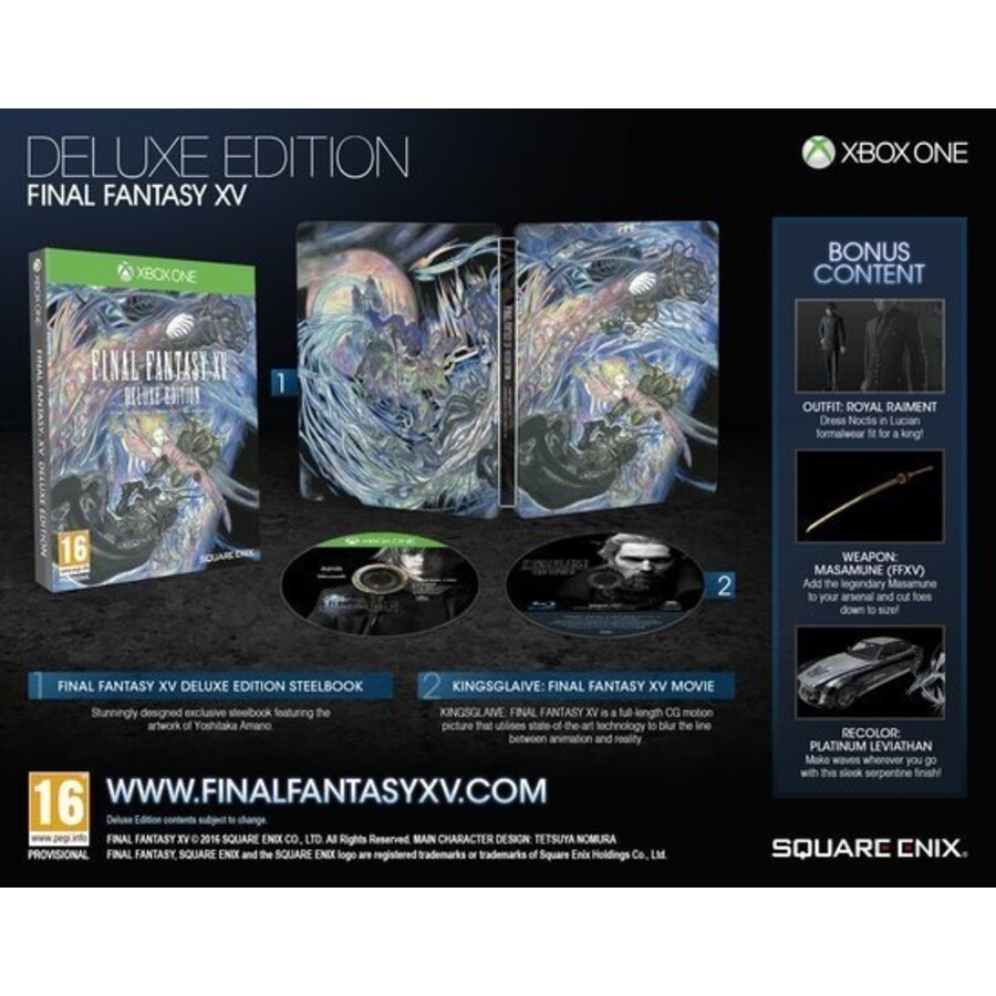 Final Fantasy XV - Deluxe Edition - Xbox One