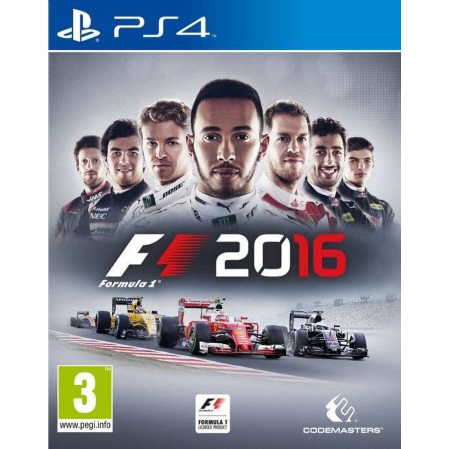 F1 2016 + A2 poster - Playstation 4