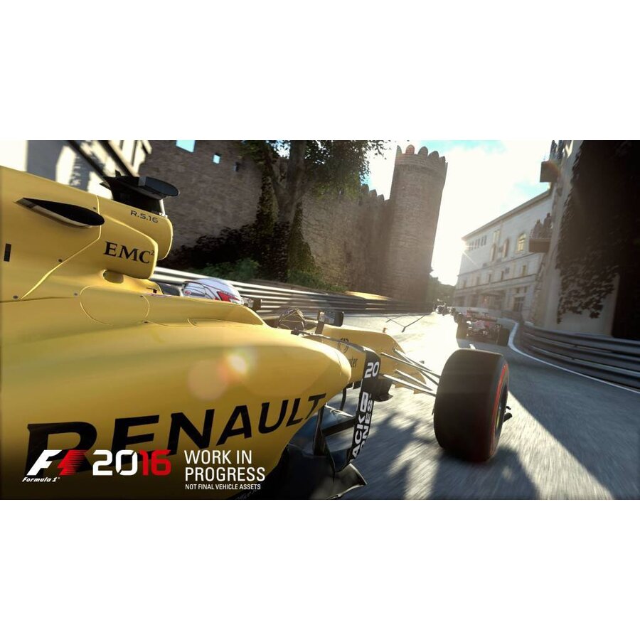 F1 2016 + A2 poster - Playstation 4