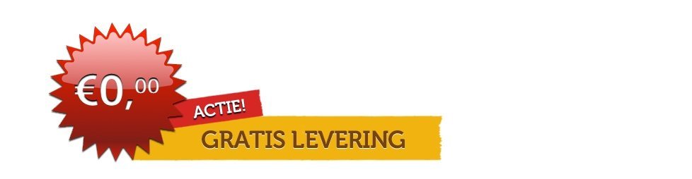 Tijdelijk geen leverkost!