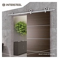 Intersteel Schuifdeursysteem Modern Top roestvast staal