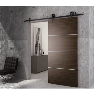 Schuifdeursysteem Modern mat zwart