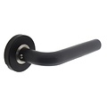 Intersteel Deurkruk Luzern rond rozet mat zwart