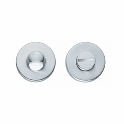 Rozet toilet-/badkamersluiting chroom mat