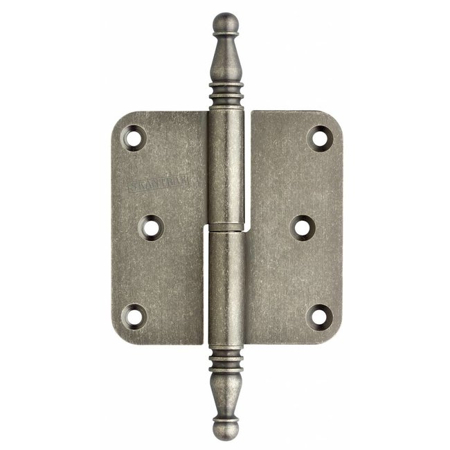 Skantrae Paumelle scharnieren vaas 76x76 Oud zilver